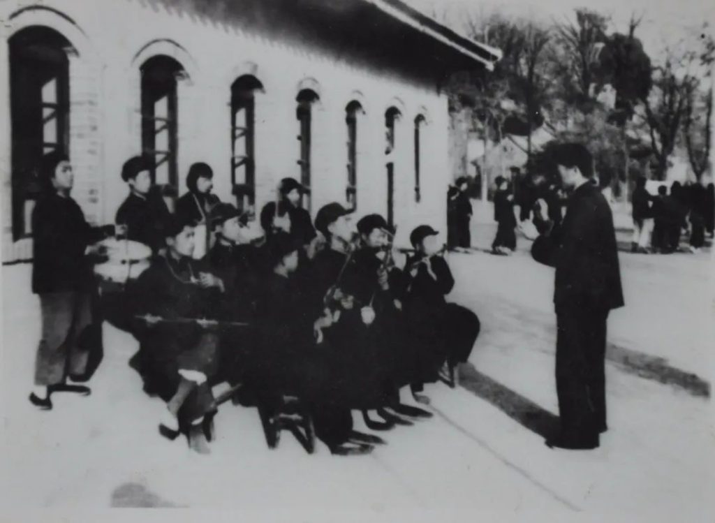 1950年代长安一中初校园乐队